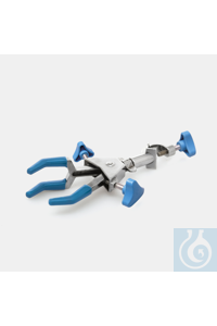 DREIFINGERKLEMME-SPANNWEITE 70 MM-DREHBAR Dreifingerstativklemmen, gefertigt aus verchromtem...